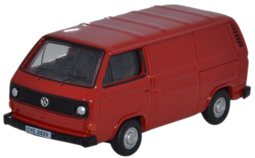 OXFORD 1/76 VW T25 Van Orient Red