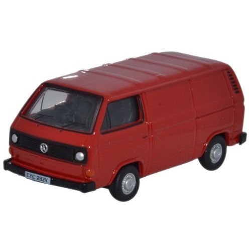 OXFORD 1/76 VW T25 Van Orient Red