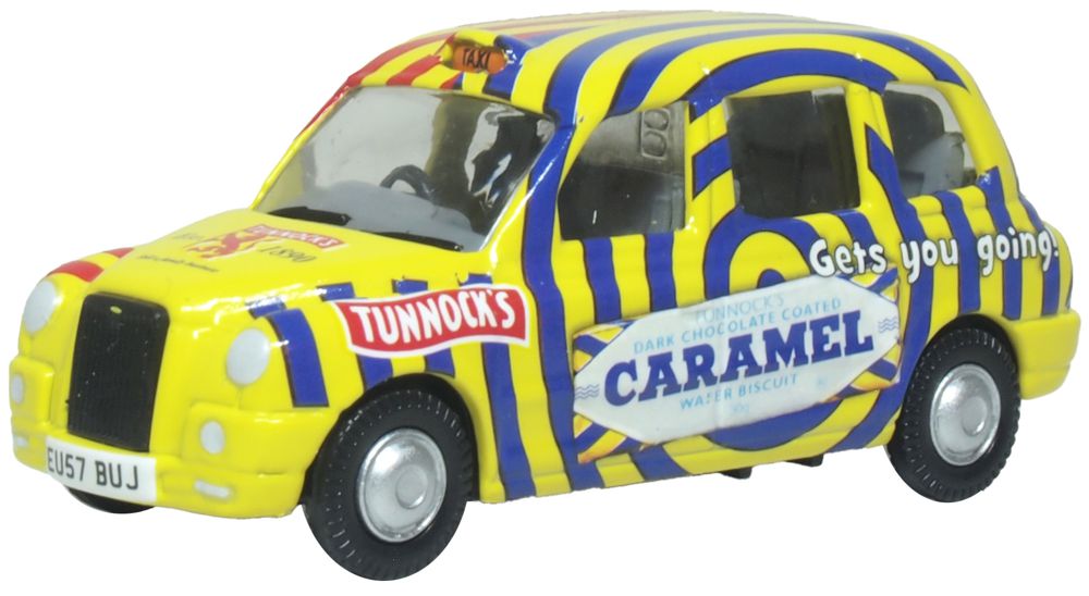 OXFORD 1/76 TX4 Taxi Tunnocks