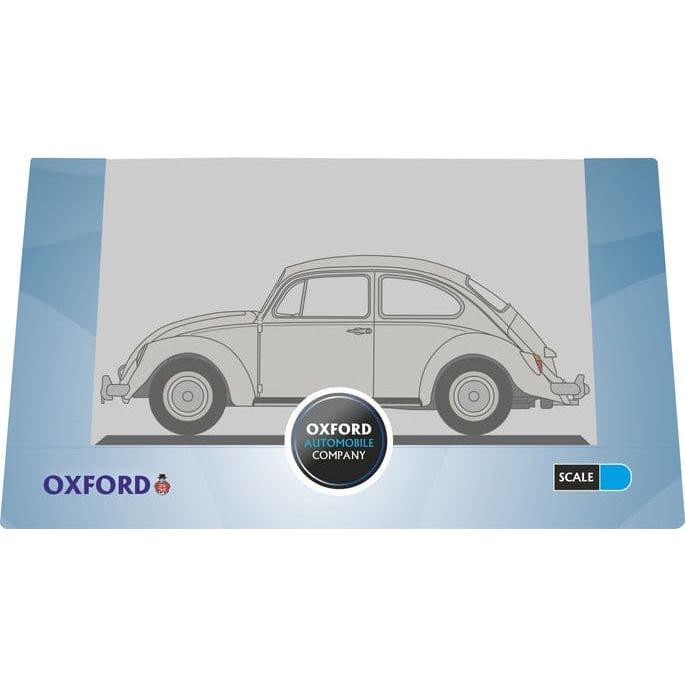 OXFORD 1/76 VW Beetle Lotus White