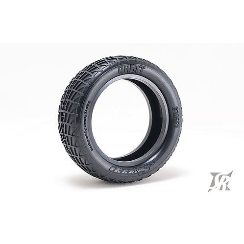 SWEEP 1/10 Buggy Tyres Orbit Front Gold/Magenta (Clay Ultra Soft) with Closed Cell Inserts 2Pcs