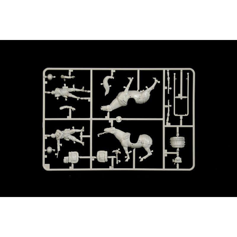 ITALERI 1/35 Horse Drawn Breda 20/65 mod. 35 with Servants