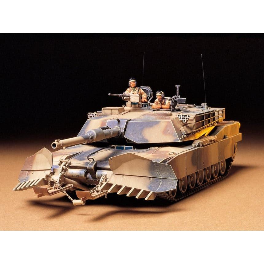 TAMIYA 1/35 U.S. M1A1 Abrams with Mine Plow