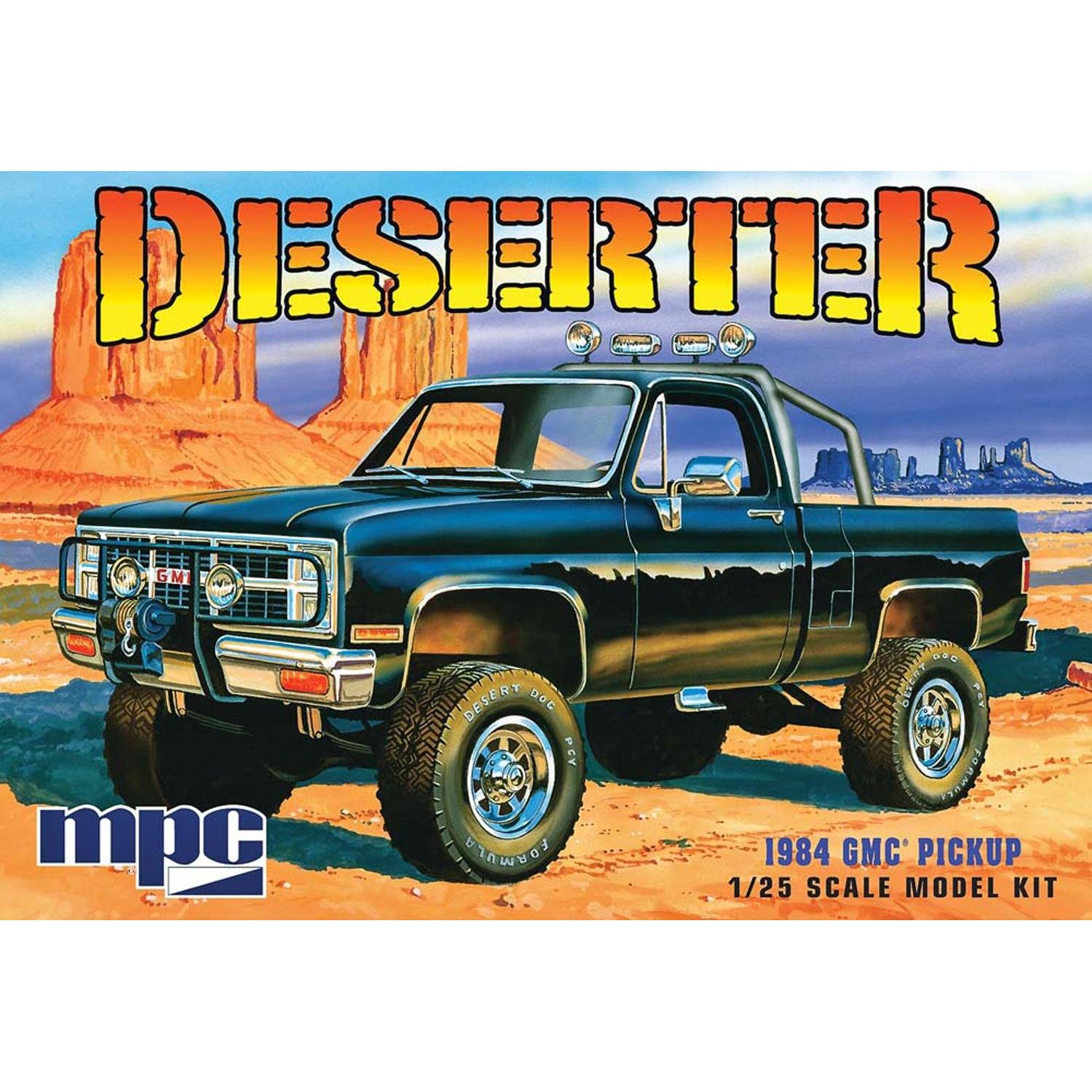MPC 1/25 1984 GMC Pickup (Black) Plastic Model Kit