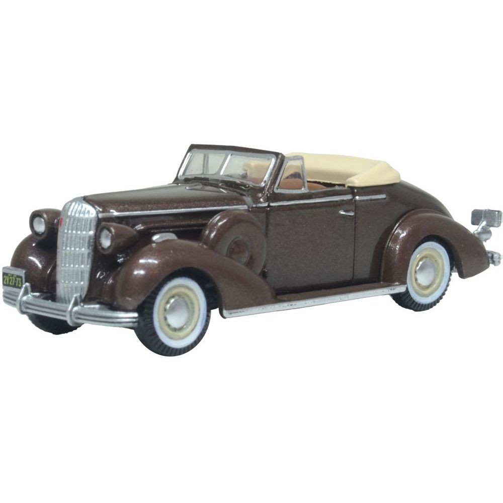 OXFORD 1/87 1936 Buick Special Convertible Coupe Bengal Brown Metallic