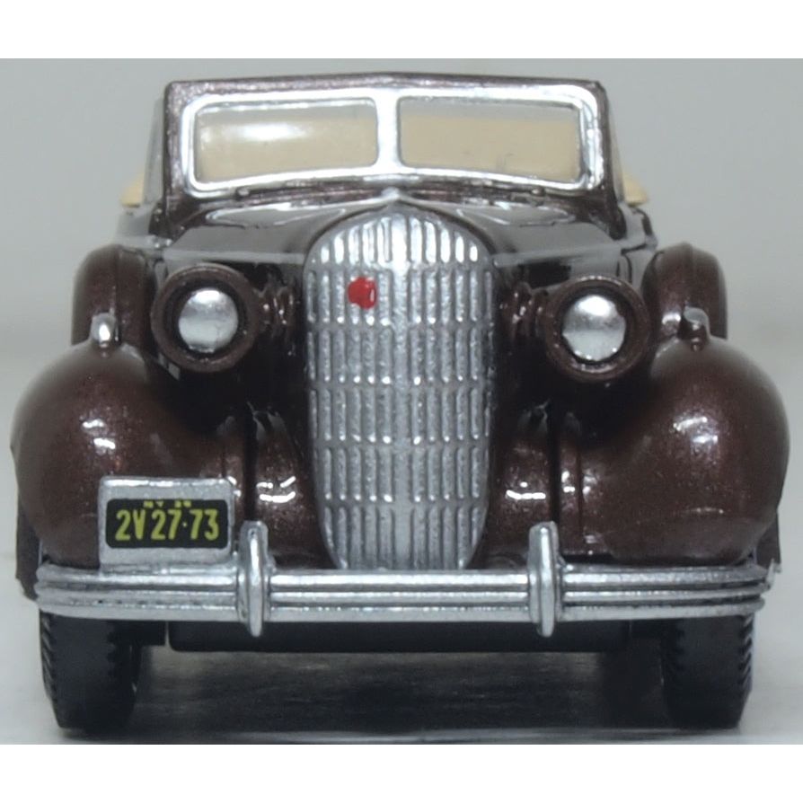 OXFORD 1/87 1936 Buick Special Convertible Coupe Bengal Brown Metallic