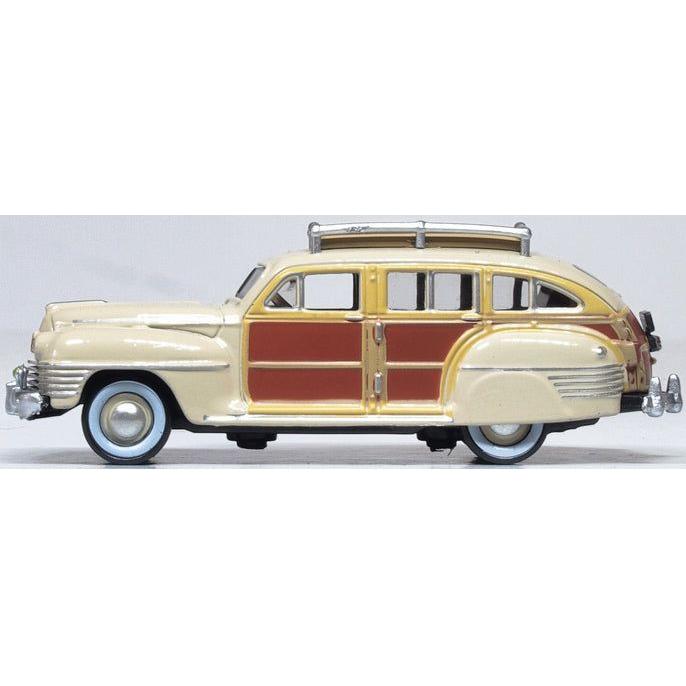OXFORD 1/87 Chrysler T & C Woody Wagon 1942 Catalina Tan