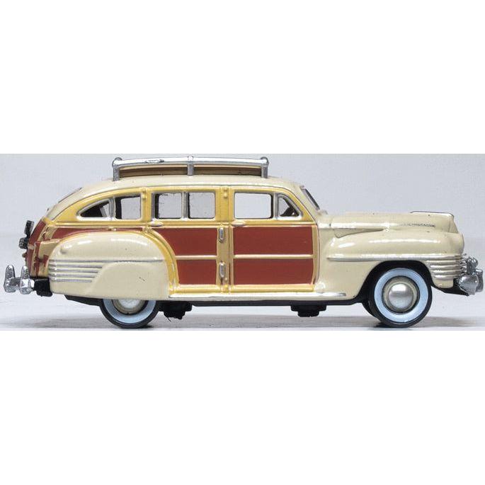 OXFORD 1/87 Chrysler T & C Woody Wagon 1942 Catalina Tan