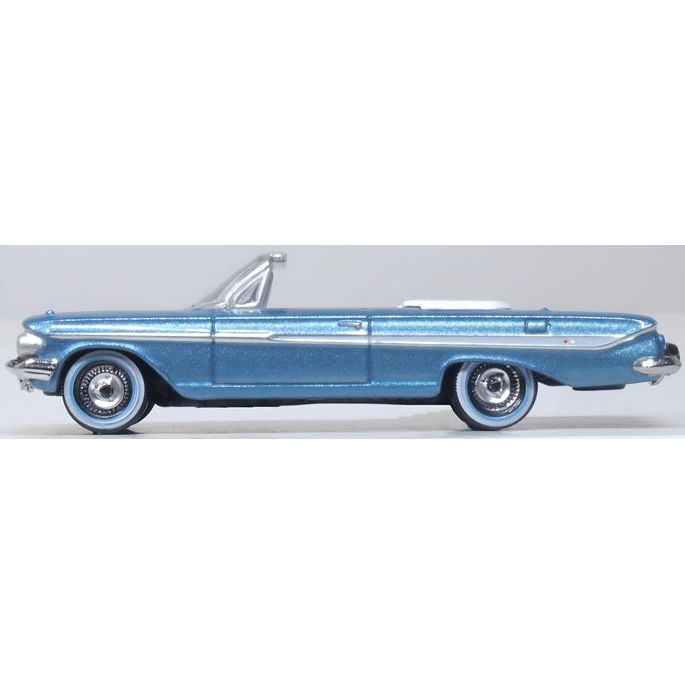 OXFORD 1/87 Chevrolet Impala 1961 Blue/White