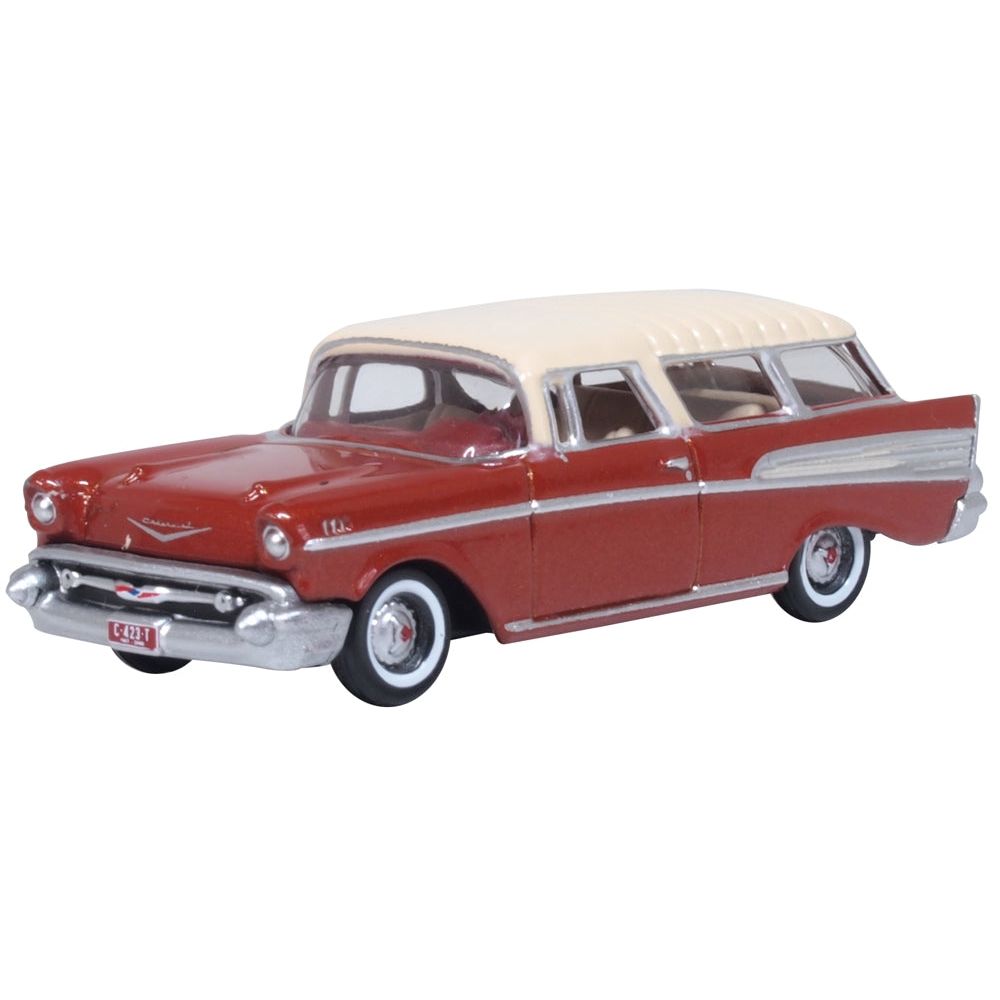 OXFORD 1/87 1957 Chevrolet Nomad Adobe Beige/Sierra Gold