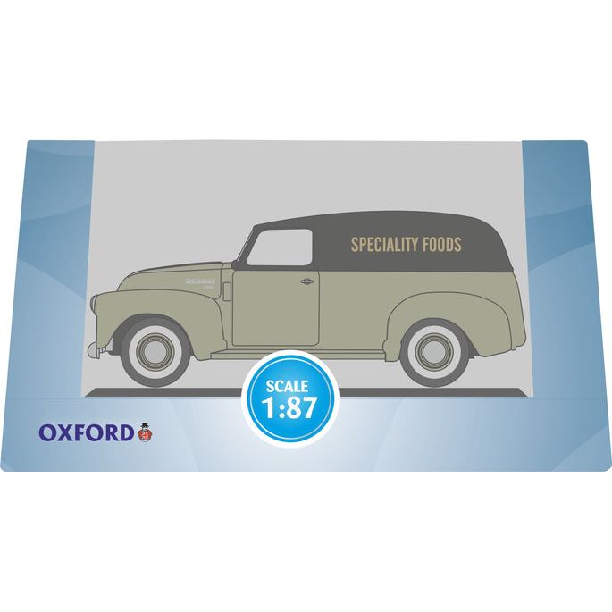OXFORD 1/87 Chevrolet Panel Van 1950 Speciality Foods