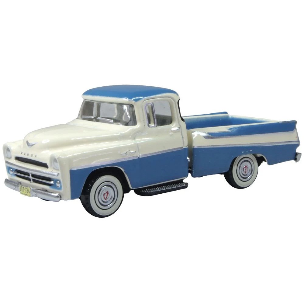 OXFORD 1957 DODGE D100 SWEPTSIDE PICK UP - ICE BLUE/GLACIER WHITE