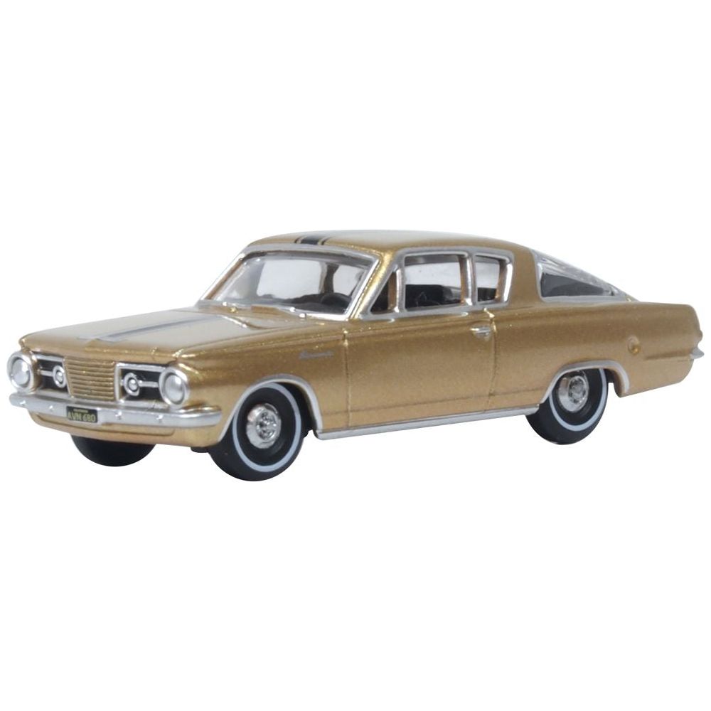 OXFORD 1/87 1965 Plymouth Barracude - Gold