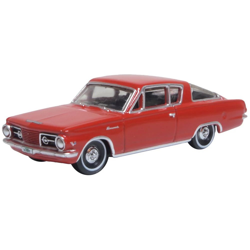 OXFORD 1965 PLYMOUTH BARRACUDA - MEDIUM RED