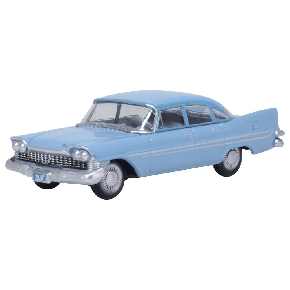 OXFORD 1/87 1959 Plymouth Savoy Sedan - Powder Blue