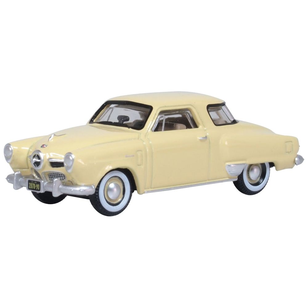 OXFORD 1/87 1950 Studebaker Champion Staright Coupe - Tulip Cream