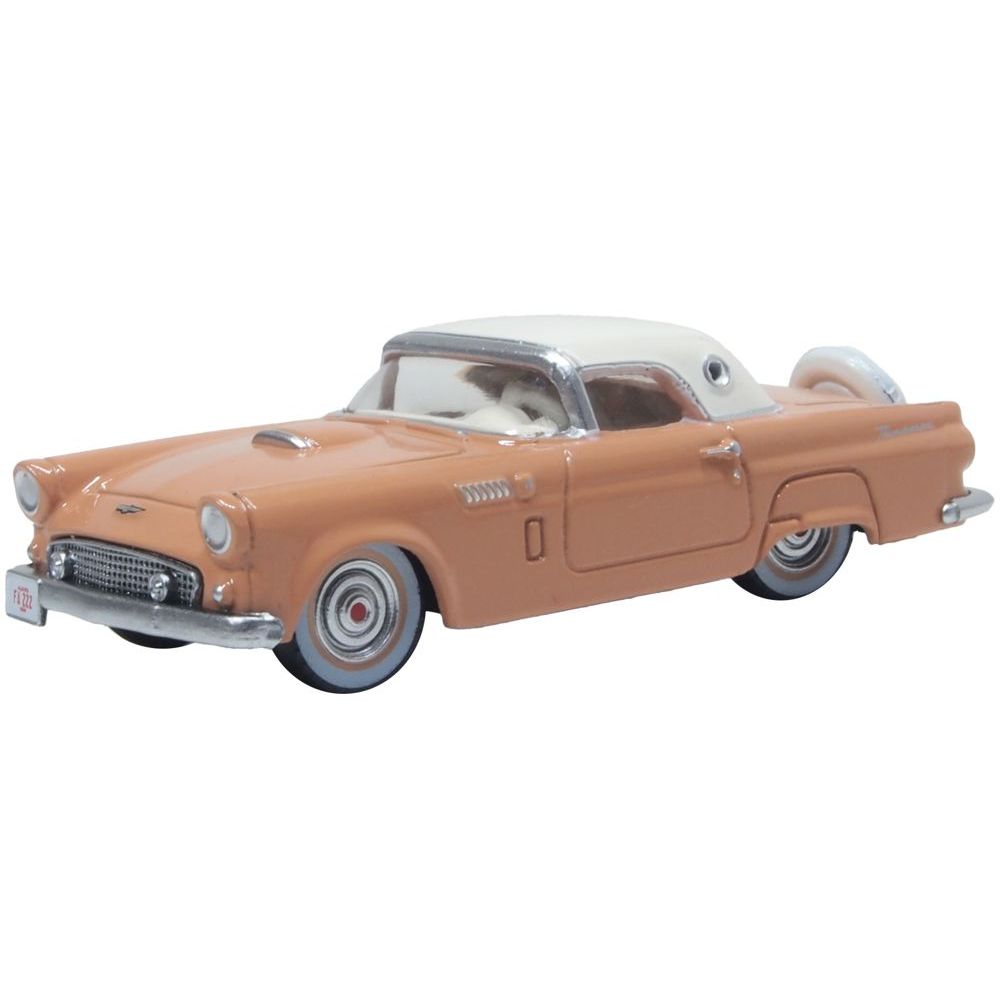 OXFORD 1/87 1956 Ford Thunderbird Buckskin Tan/Cream