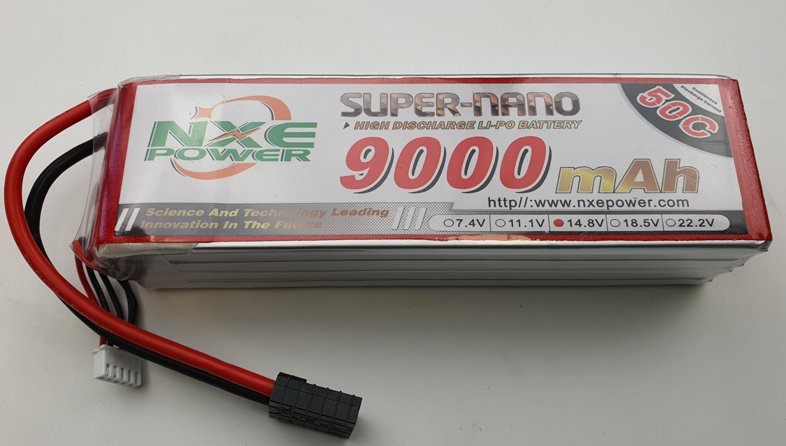 NXE 9000mah 50C 4S soft Case 41*49*175 Traxxas X-Maxx compatible 14.8V