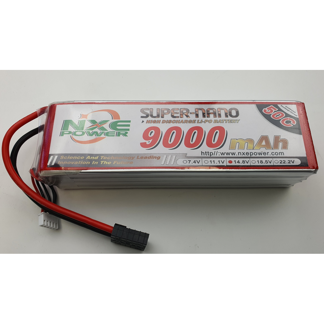 NXE 9000mah 50C 4S soft Case 41*49*175 Traxxas X-Maxx compatible 14.8V