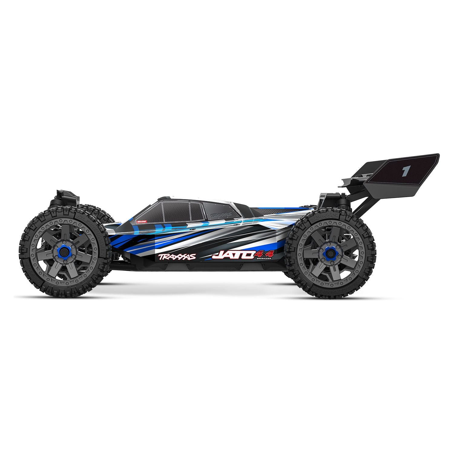 TRAXXAS 1/8 Jato 4X4 BL-2S Off-Road Buggy -Blue Brushless