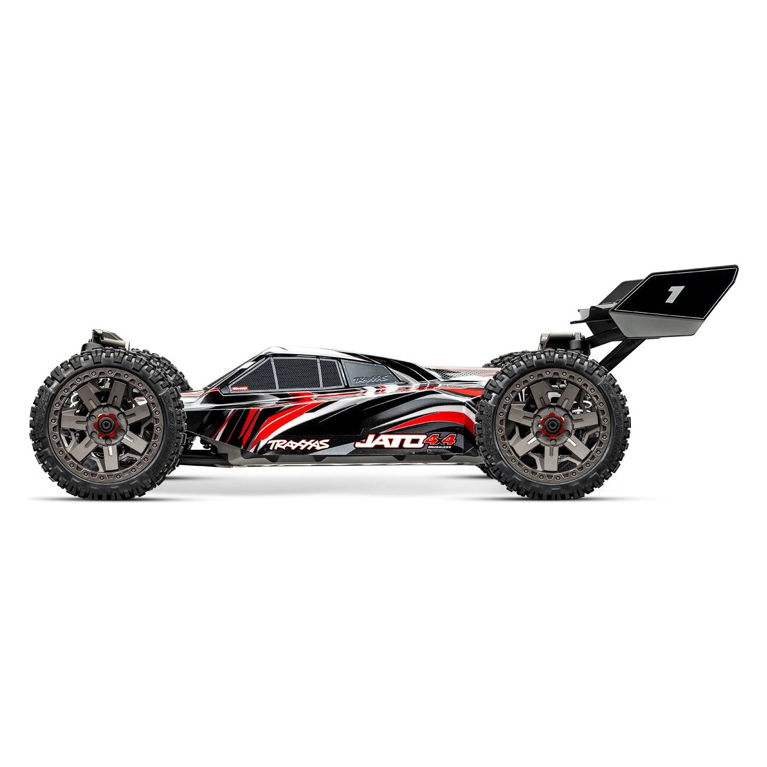 TRAXXAS 1/8 Jato 4X4 BL-2S Off Road Buggy -Red Brushless