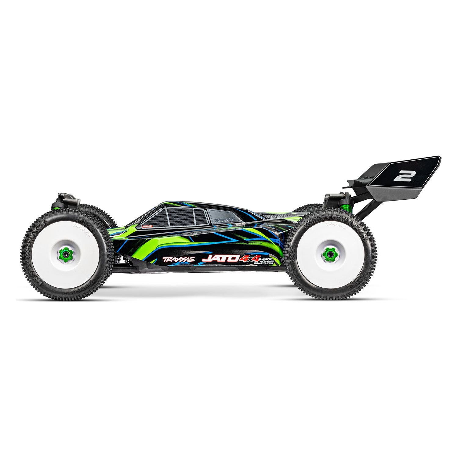 TRAXXAS 1/8 Jato 4X4 VXL-4s Off-Road Buggy -Green Brushless