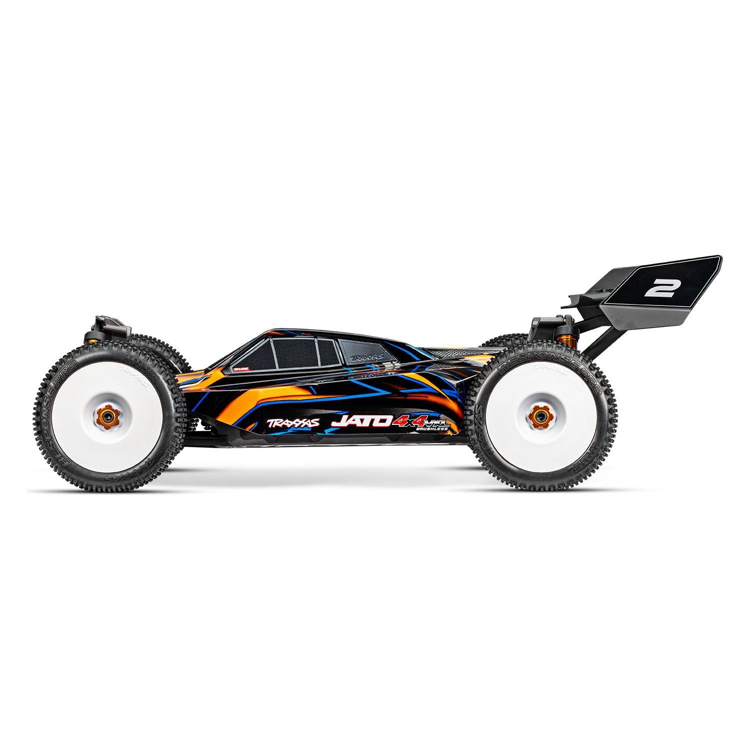 TRAXXAS 1/8 Jato 4X4 VXL-4s Off-Road Buggy -Orange Brushless
