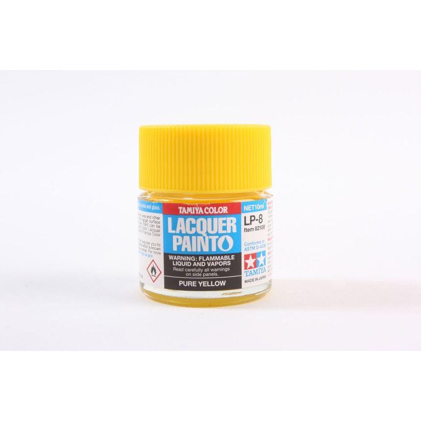 TAMIYA LP-8 Pure Yellow Lacquer Paint 10ml
