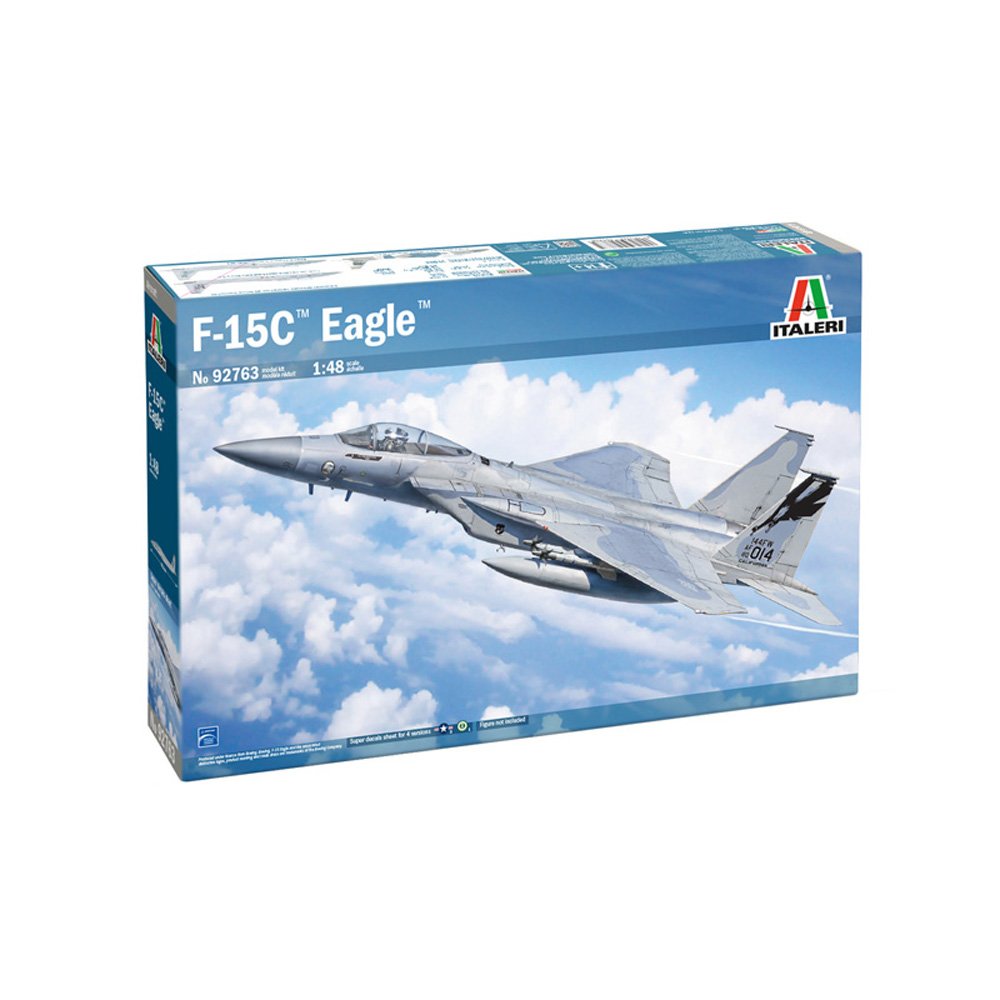 ITALERI 1/48 F-15C Eagle-New Artwork and Super Decal Sheet