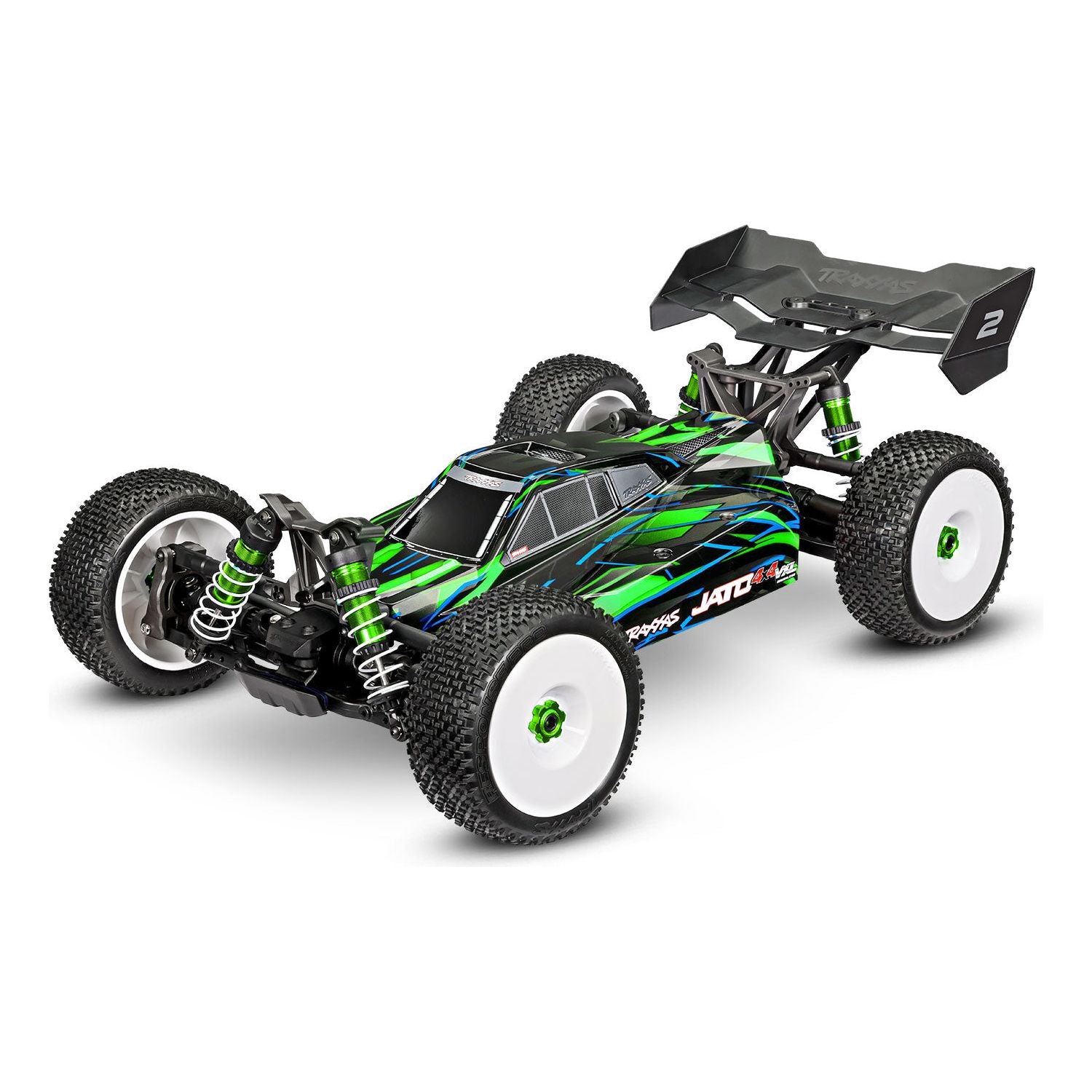 TRAXXAS 1/8 Jato 4X4 VXL-4s Off-Road Buggy -Green Brushless