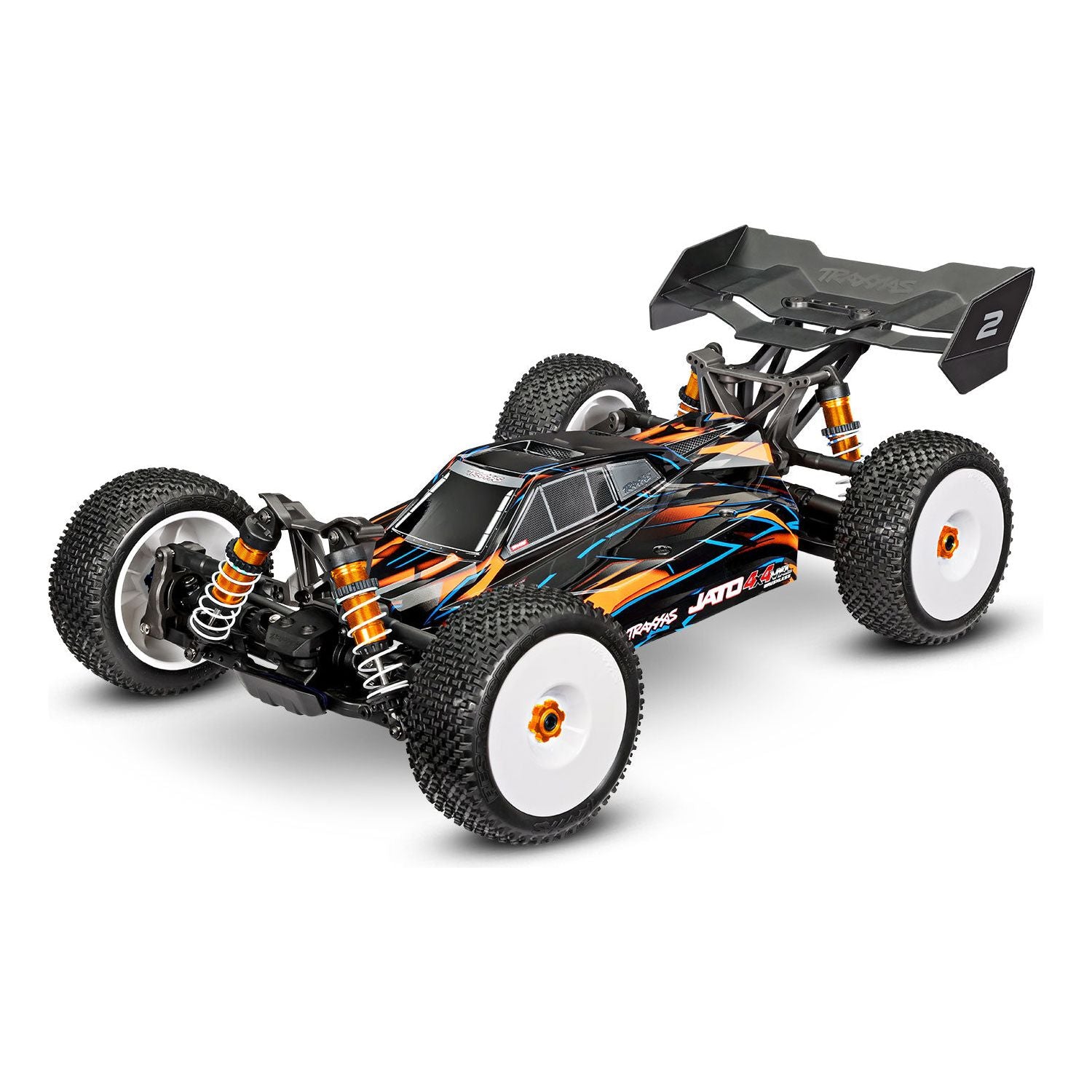 TRAXXAS 1/8 Jato 4X4 VXL-4s Off-Road Buggy -Orange Brushless