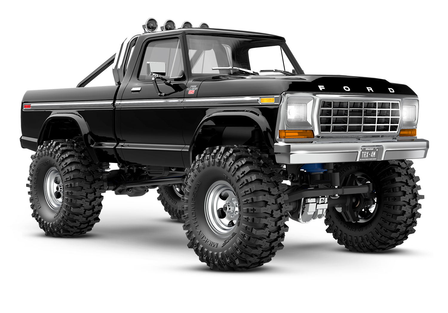 TRAXXAS 1/18 TRX-4M Ford F150 Ranger XLT High Trail Edition 4x4 Black