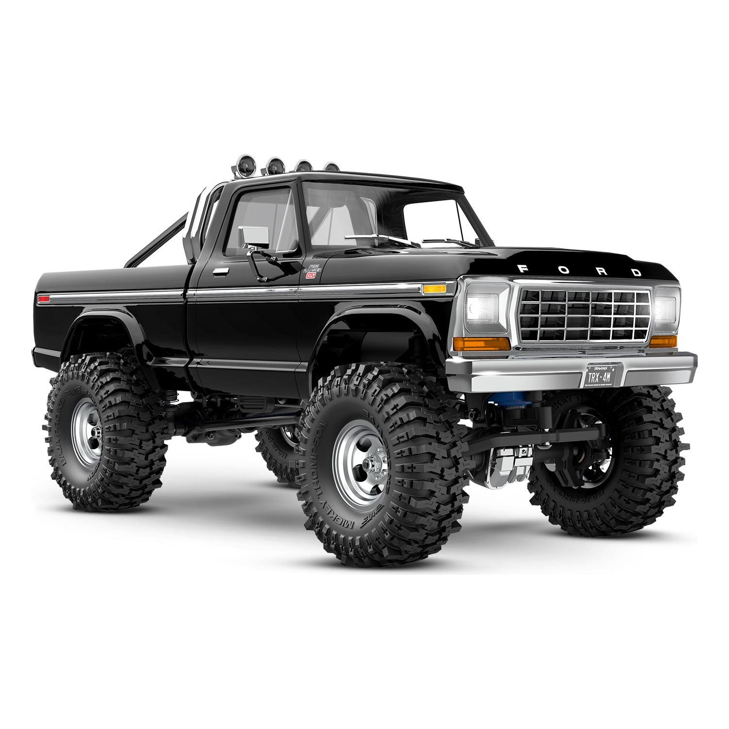 TRAXXAS 1/18 TRX-4M Ford F150 Ranger XLT High Trail Edition 4x4 Black