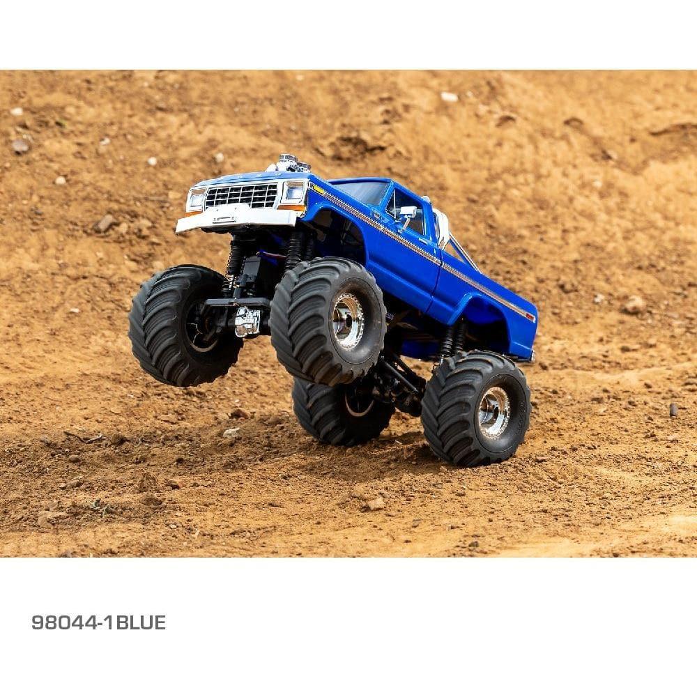 TRAXXAS 1/18 TRX-4M Ford F150 Monster Truck - BLUE