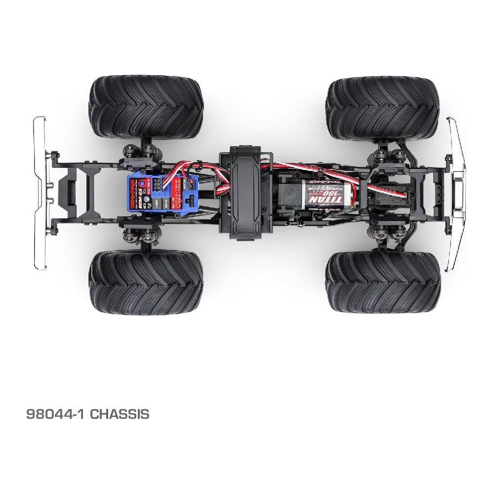 TRAXXAS 1/18 TRX-4M Ford F150 Monster Truck - BLUE