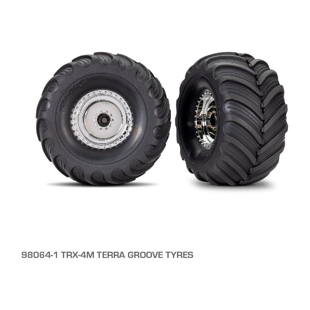 TRAXXAS 1/18 TRX-4M Chevrolet K10 Monster Truck - Black Brushed