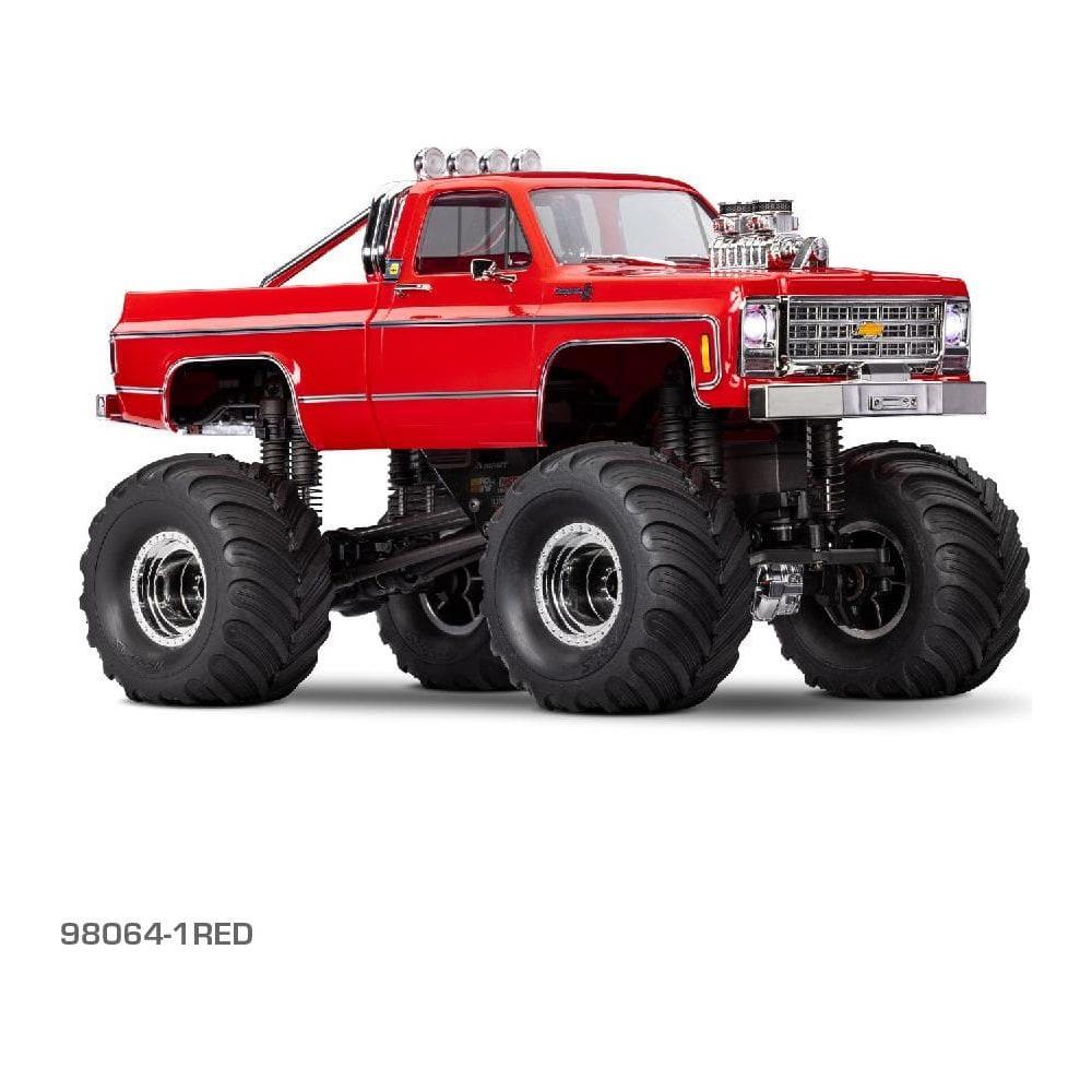 TRAXXAS 1/18 TRX-4M Chevrolet K10 Monster Truck - RED