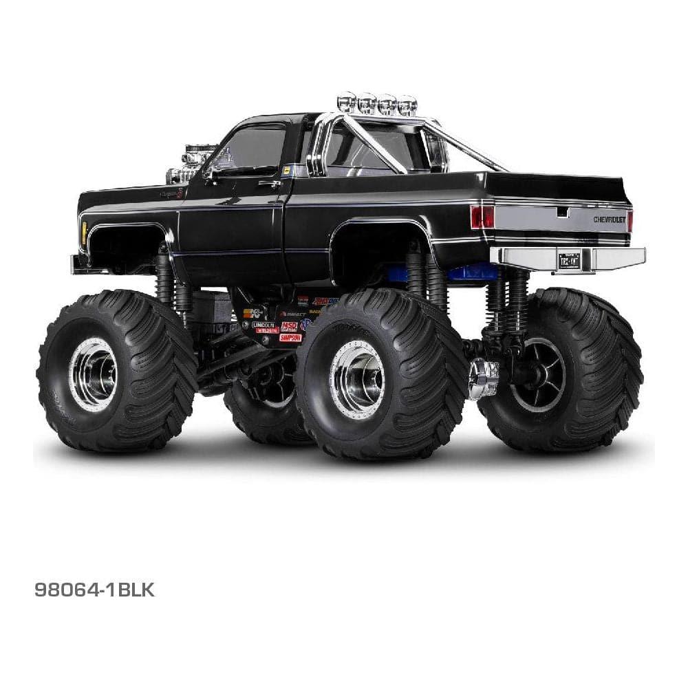 TRAXXAS 1/18 TRX-4M Chevrolet K10 Monster Truck - Black Brushed