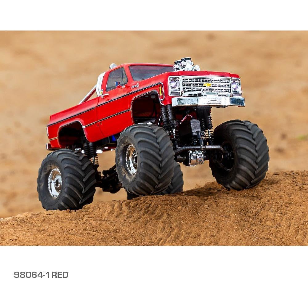 TRAXXAS 1/18 TRX-4M Chevrolet K10 Monster Truck - RED