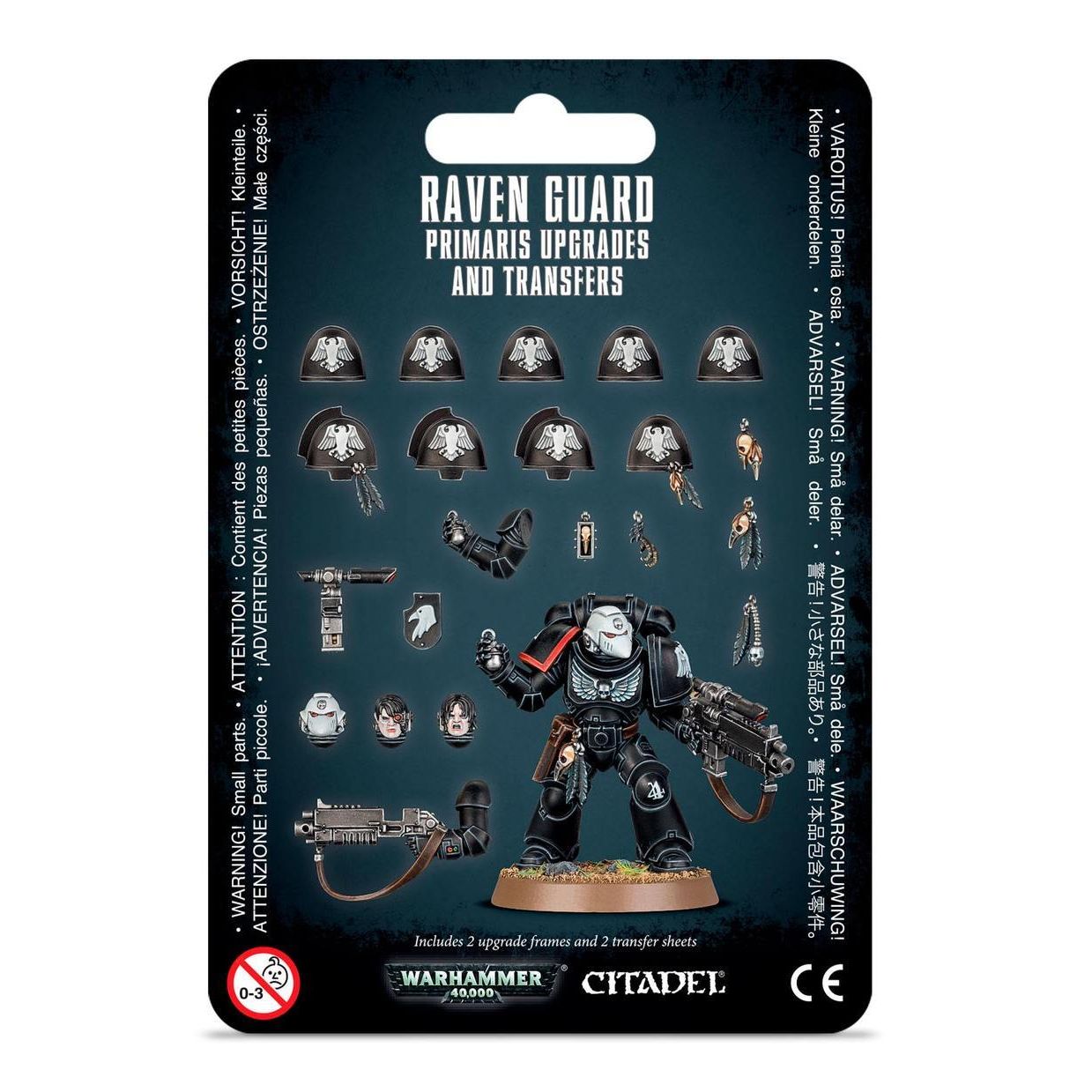 GAMES WORKSHOP 55-13 Raven Guard Primaris Upgrades & Transfers