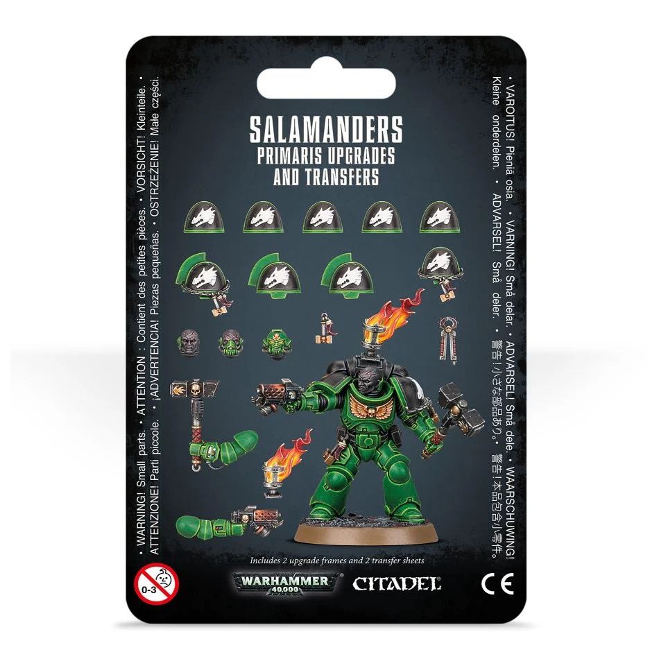 GAMES WORKSHOP 55-16 Salamanders Primaris Upgrades & Transfers