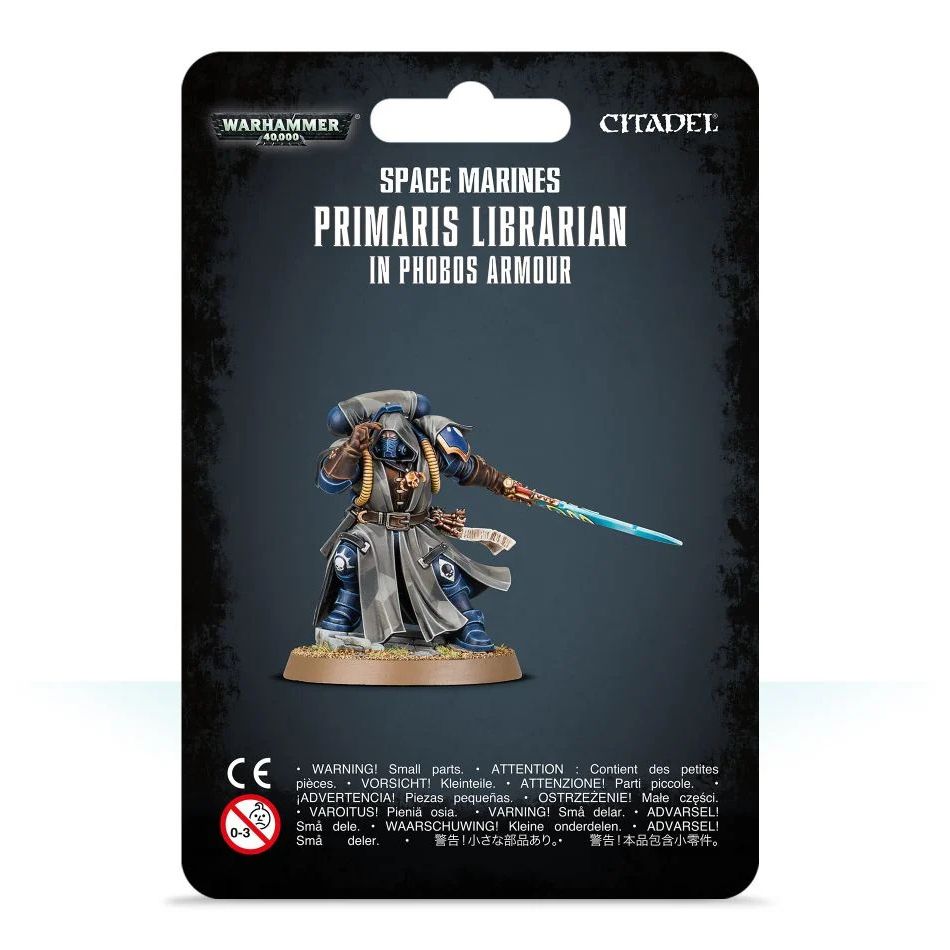 GAMES WORKSHOP 48-67 Primaris Librarian in Phobos Armour 2020