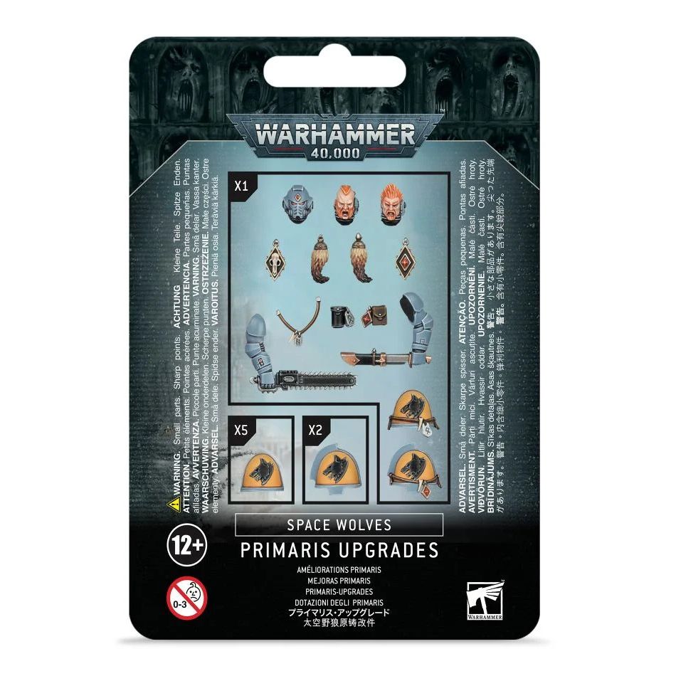 GAMES WORKSHOP 53-25 Space Wolves Primaris Upgrades 2020