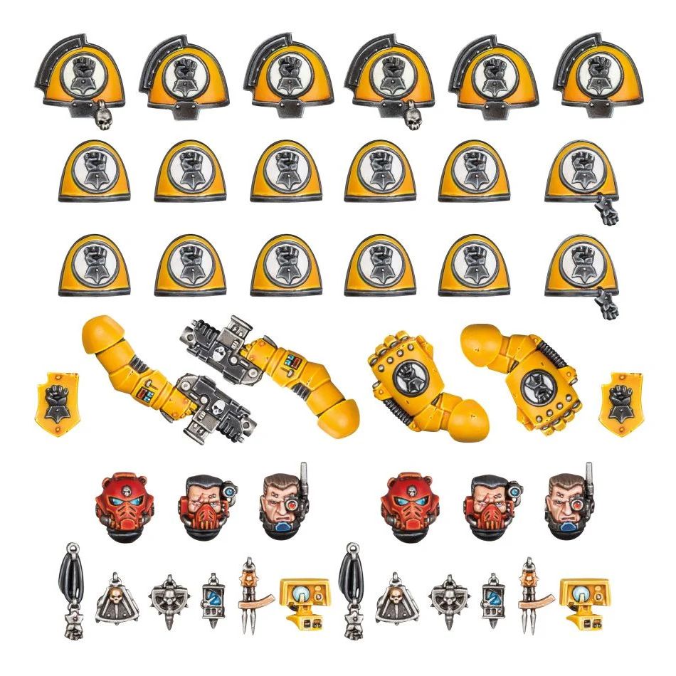 GAMES WORKSHOP 55-26 Imperial Fists Primaris Upgrades & Transfers
