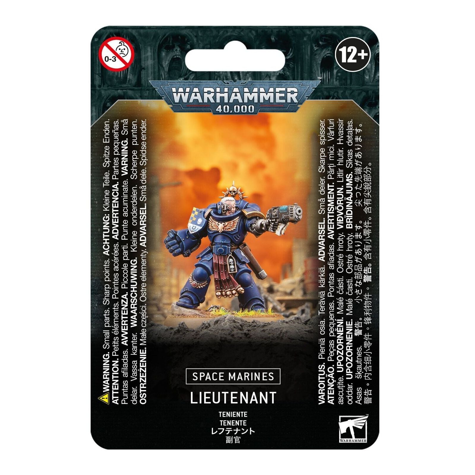 GAMES WORKSHOP 48-73 Space Marines: Lieutenant