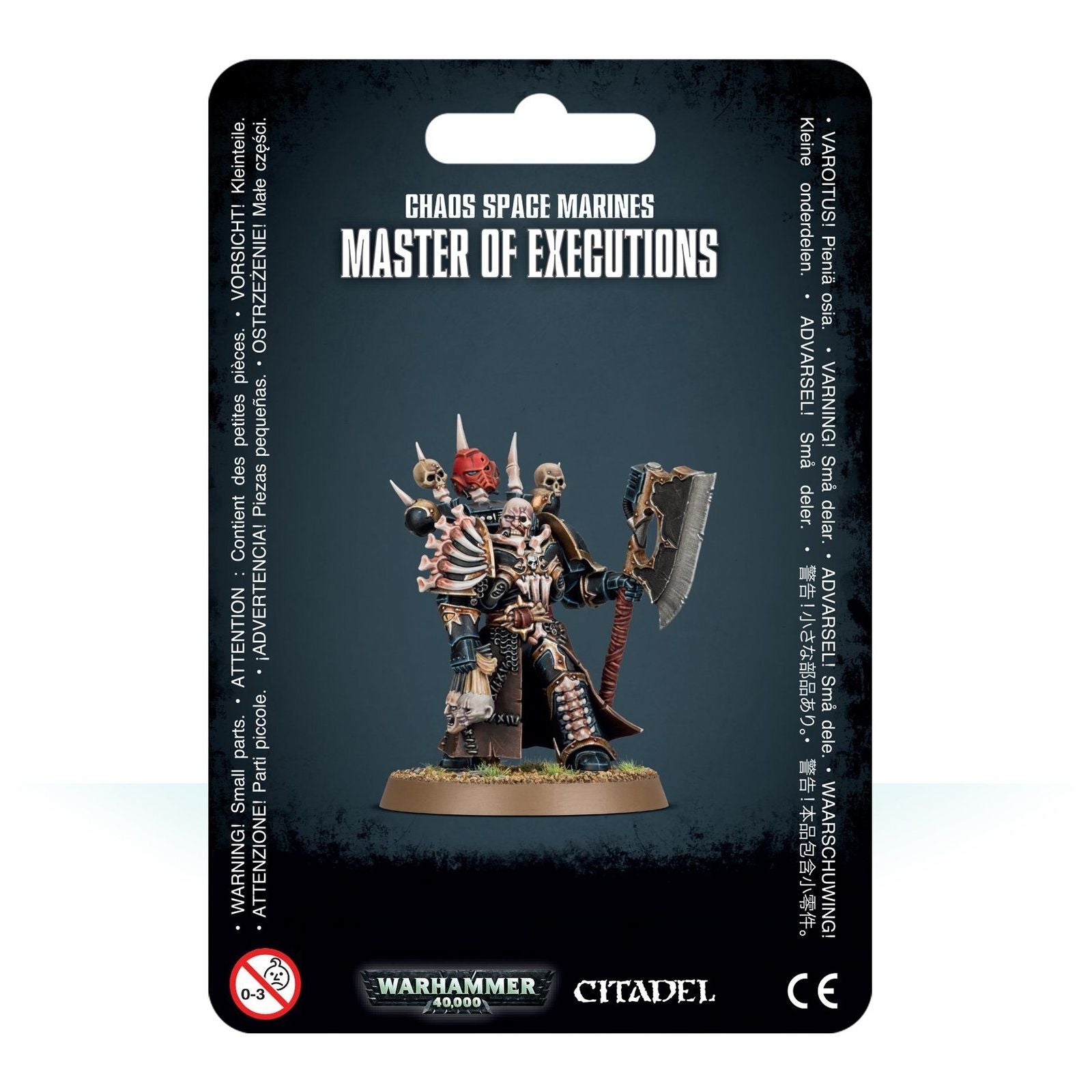 GAMES WORKSHOP 43-44 Chaos Space Marines: Master of Executions