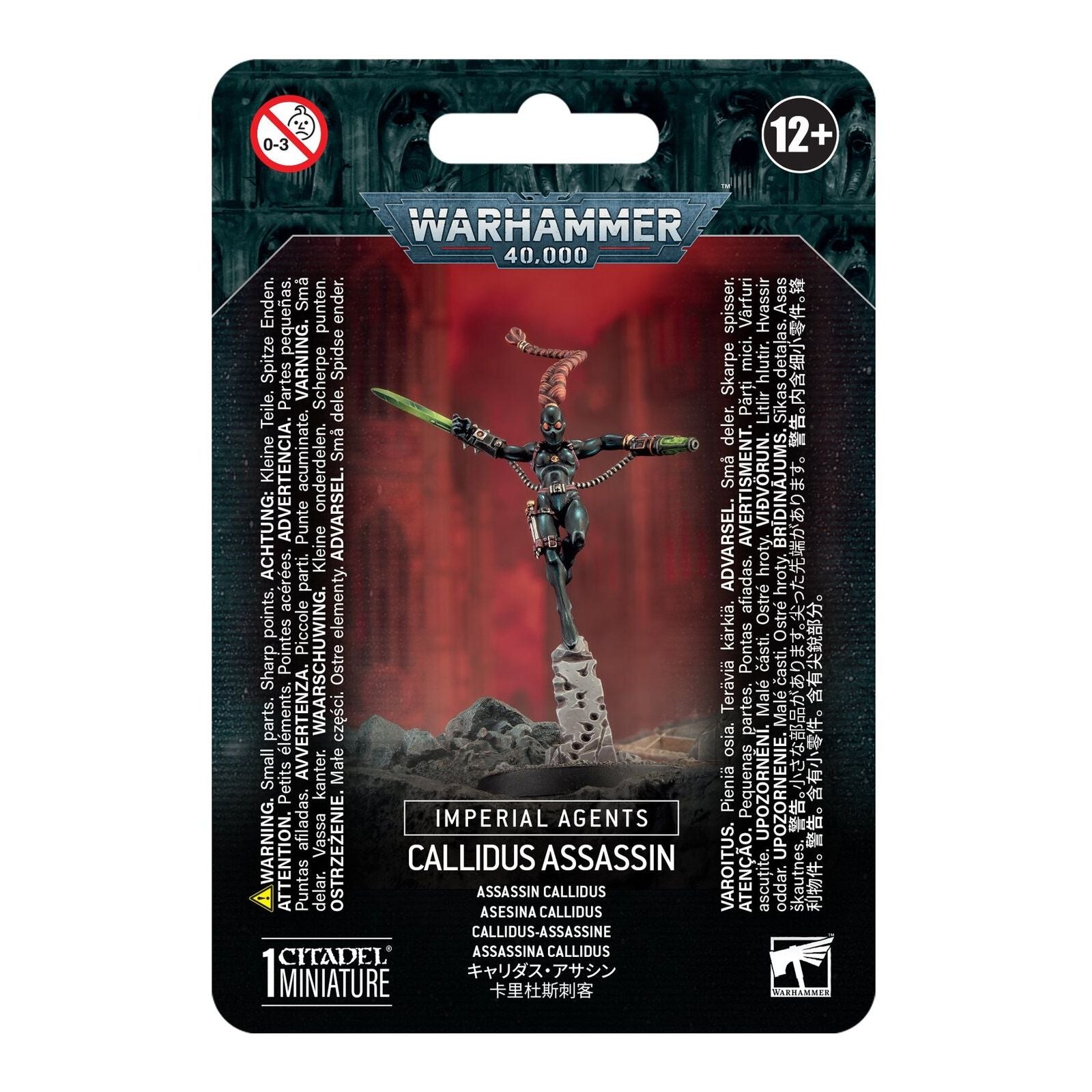GAMES WORKSHOP 52-12 Imperial Agents: Callidus Assassin
