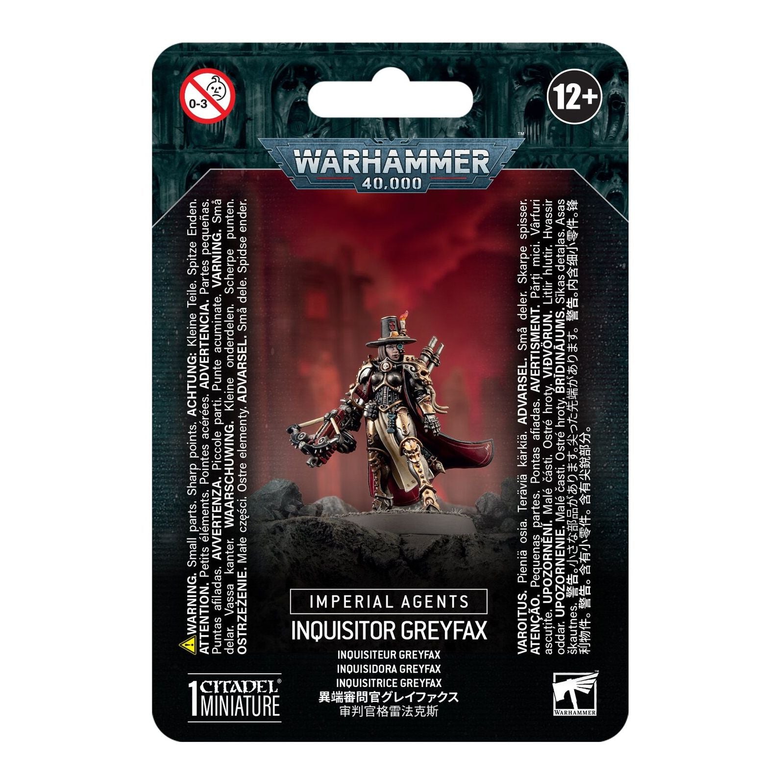 GAMES WORKSHOP 52-45 Imperial Agents: Inquisitor Greyfax