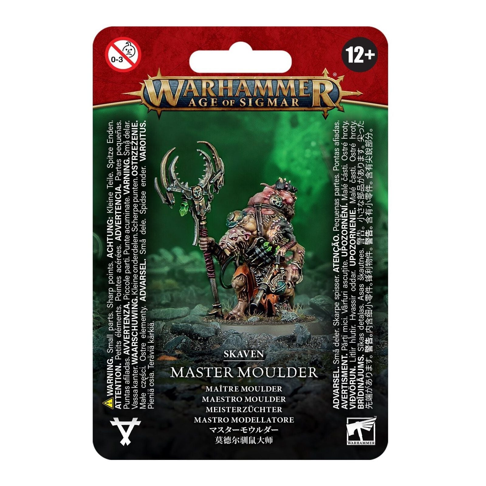 GAMES WORKSHOP 90-40 Skaven: Master Moulder
