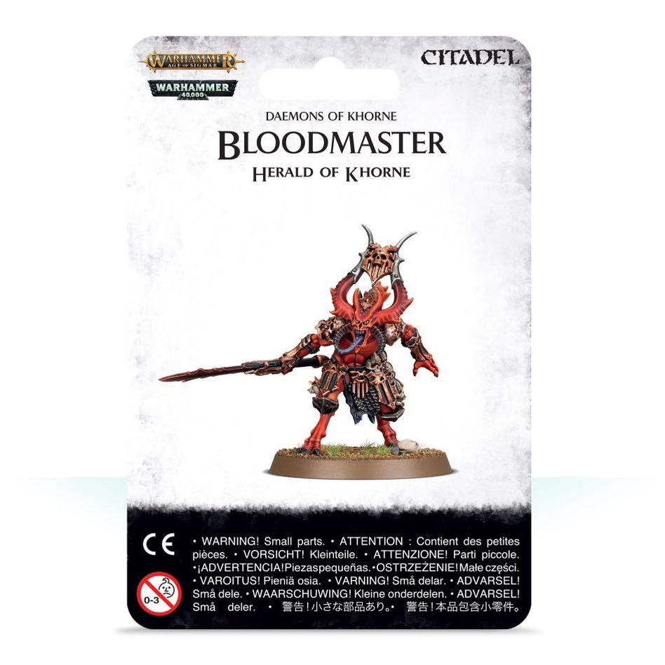 GAMES WORKSHOP 97-62 Blood Master Herald of Khorne